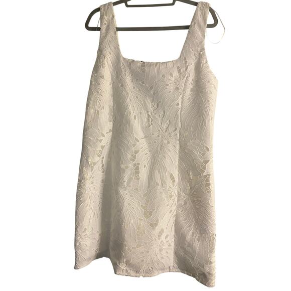 NWT- Adelyn Rae- JULIA 3D LACE MINI DRESS size Large - Picture 4 of 10